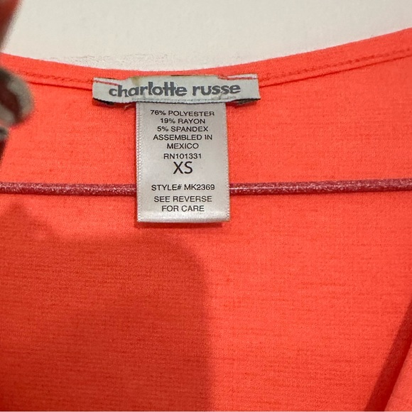 Charlotte Russe Orange Dress - Picture 3 of 4